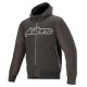 Alpinestars Rhod Windstopper Hoodie Melange Black