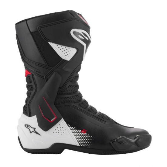 Alpinestars SMX-6 V3 Black White Red Graphic