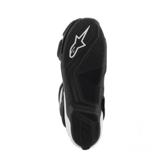 Alpinestars SMX-6 V3 Black White Red Graphic Mens Motorcycle Racing Boots - SKU 2223025140640