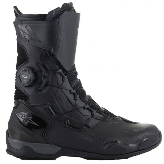 Alpinestars SP-X Boa Drystar Black Dark Grey Mens Motorcycle Touring Boots - SKU 224202511140