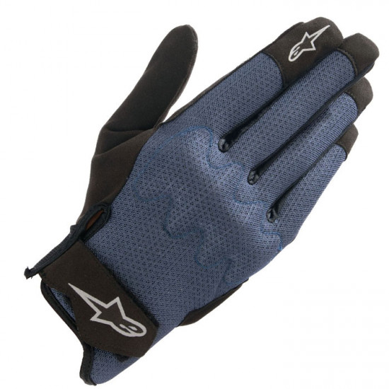 Alpinestars Stated Air Gloves Dark Blue Black Mens Motorcycle Gloves - SKU 35697237109XXL