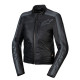 Alpinestars Stella Dyno Leather Jacket Black Tar Grey