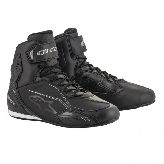 Alpinestars Stella Faster-3 Shoes Black Silver Ladies Motorcycle Touring Boots - SKU 251041911936