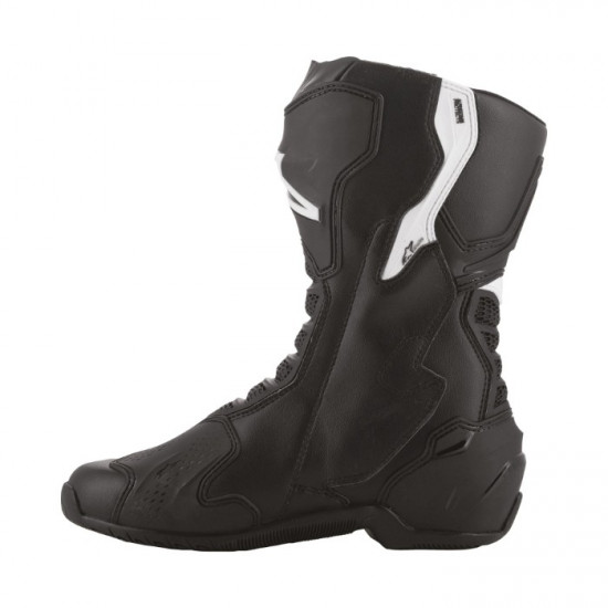 Alpinestars Stella SMX-6 V3 Black White Ladies Motorcycle Racing Boots - SKU 22231251236