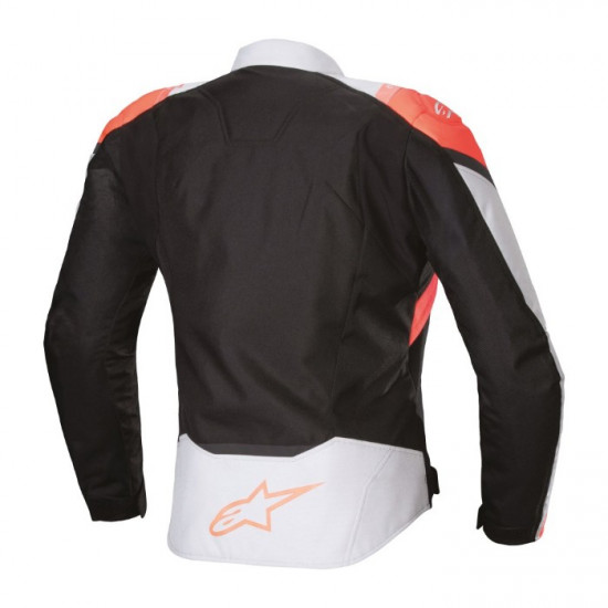 Alpinestars Stella T-Jaws V4 WP Jacket Black Ice Grey Fluo Coral Ladies Motorcycle Jackets - SKU 321012517892XL