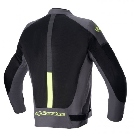 Alpinestars T SP X Superair Jacket Tar Grey Black Yellow Fluo