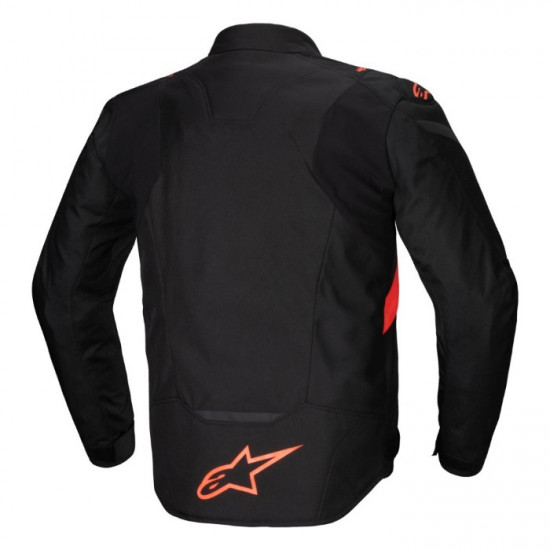 Alpinestars T-Jaws V4 WP Jacket Black Red Fluo Mens Motorcycle Jackets - SKU 320012510302XL