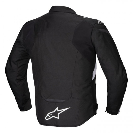 Alpinestars T-Jaws V4 WP Jacket Black White Mens Motorcycle Jackets - SKU 3200125122XL