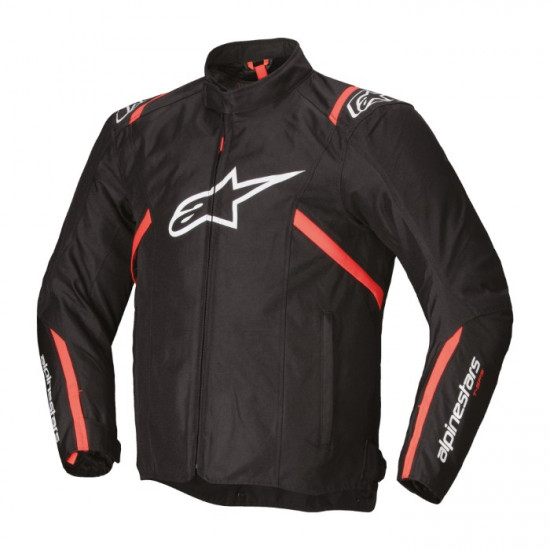 Alpinestars T-SPS V2 WP Jacket Black White Red Fluo Mens Motorcycle Jackets - SKU 320022512312XL