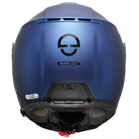 Schuberth C5 Matt Blue Flip Front Motorcycle Helmets - SKU 910C5MU53