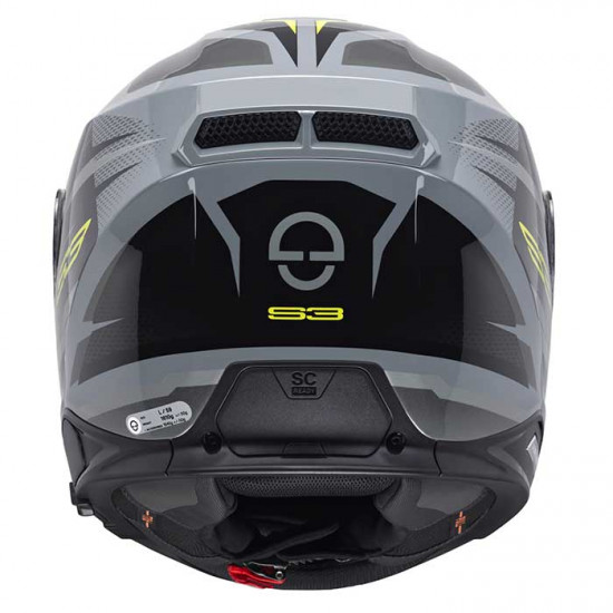 Schuberth S3 Apex Grey Full Face Helmets - SKU 910S3APGR53 from RaceLeathers Motorcycle Clothing