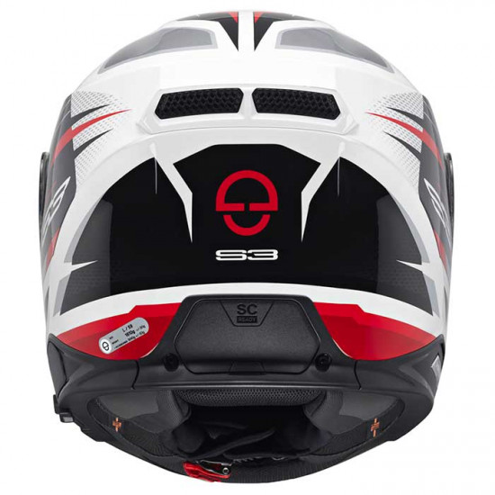 Schuberth S3 Apex White Full Face Helmets - SKU 910S3APWH53