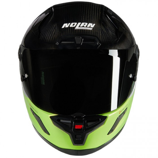 Nolan X-804 RS DOC 347 Carbon Fluo Yellow Full Face Helmets - SKU 550/840008303470