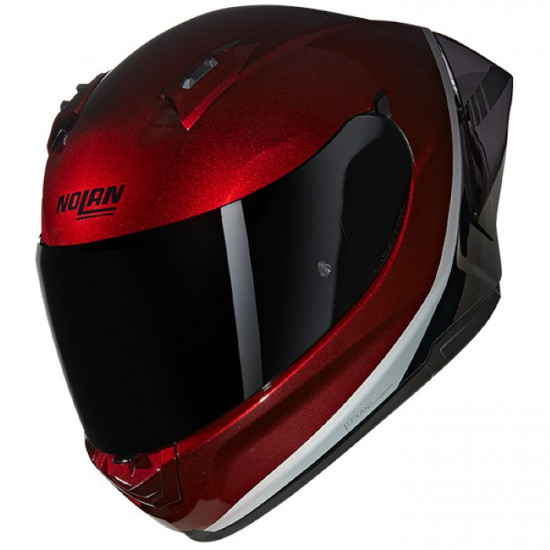 Nolan N60-6 Sport Verniciatura Speciale 349 Red Black Silver