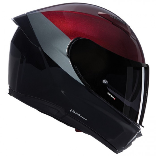 Nolan N60-6 Verniciatura Speciale 343 Red Black Grey Full Face Helmets - SKU 550/660007303430 from RaceLeathers Motorcycle Clothing