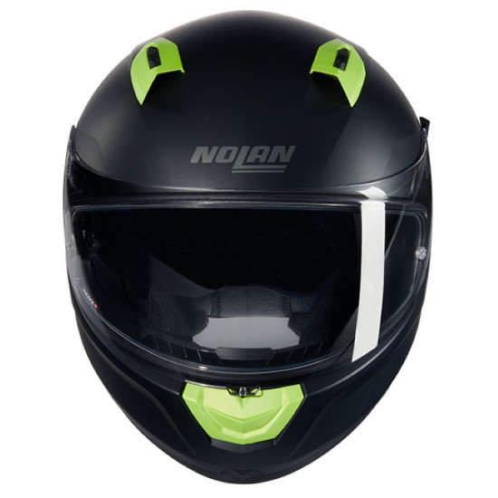 Nolan N60-6 Classico Nobile 311 Black Fluo Yellow Full Face Helmets - SKU 550/660007353110 from RaceLeathers Motorcycle Clothing