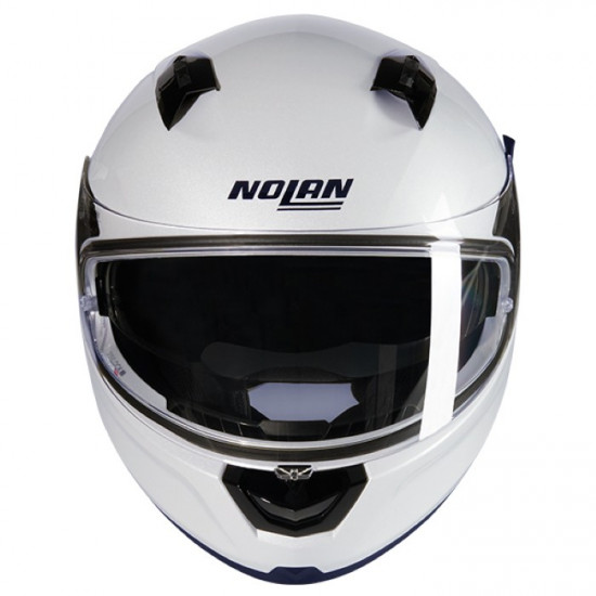 Nolan N60-6 Classico Nobile 320 Pearl White Full Face Helmets - SKU 550/660007353200 from RaceLeathers Motorcycle Clothing