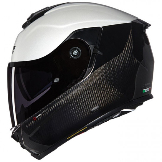 Nolan X-903 Ultra Carbon Verniciatura Speciale 342 Carbon Pearl White Full Face Helmets - SKU 551/9U0007303420