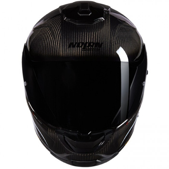 Nolan X-903 Ultra Carbon Intrigo 346 Carbon Black White Full Face Helmets - SKU 551/9U0009173460