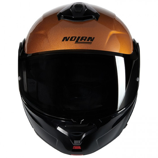 Nolan X-1005 Ultra Carbon Verniciatura Speciale 343 Carbon Orange Silver Flip Front Motorcycle Helmets - SKU 551/150007303430