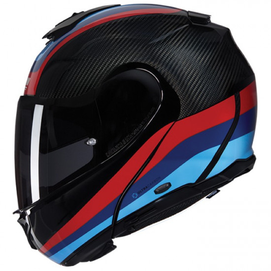 Nolan X-1005 Ultra Carbon Gran Tour 348 Carbon Red Blue