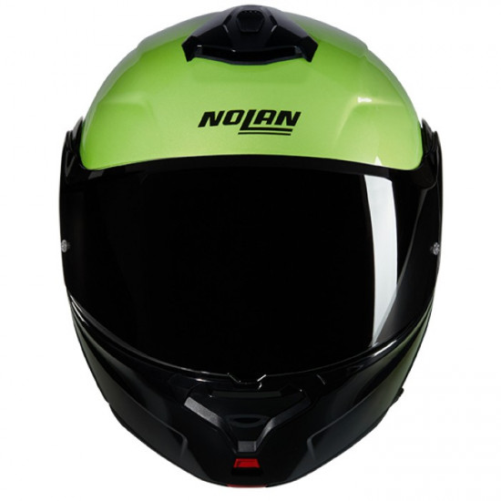 Nolan X-1005 Ultra Carbon Mivedi 329 Fluo Yellow Black Flip Front Motorcycle Helmets - SKU 551/150009253290