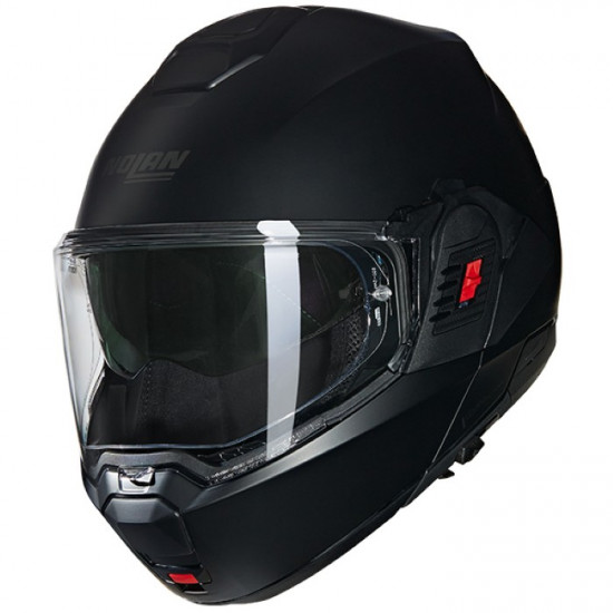 Nolan N120-1 Classico 302 Matt Black Flip Front Motorcycle Helmets - SKU 551/1F0000073020