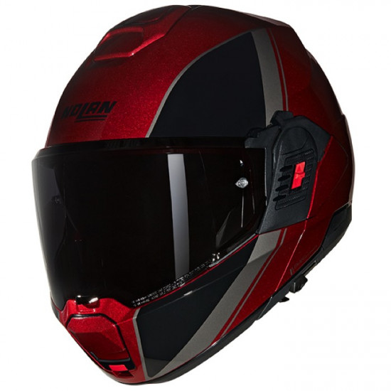 Nolan N120-1 Verniciatura Speciale 344 Black Red