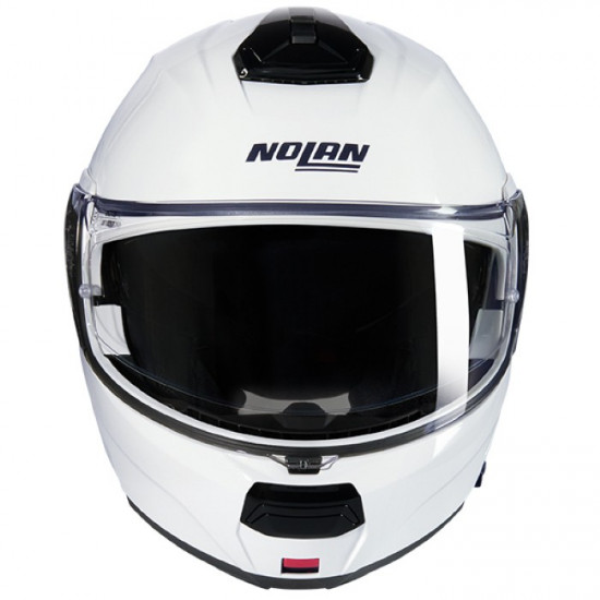 Nolan N100-6 Classico 305 White Flip Front Motorcycle Helmets - SKU 551/160000073050 from RaceLeathers Motorcycle Clothing