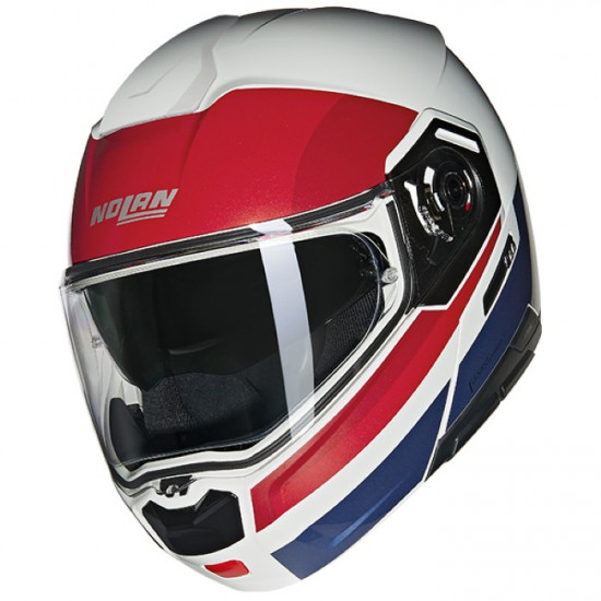 Nolan N90-3 06 Roboto 345 White Red Blue