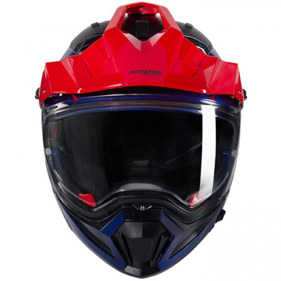 Nolan N70-2 X 06 Convinto 344 Red Blue Black Full Face Helmets - SKU 552/7Y0008193440