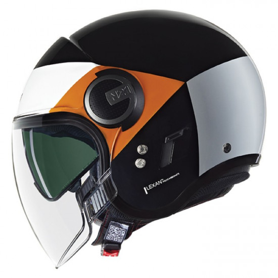 Nolan N21 Visor 06 Onirico 345 Black Orange Silver