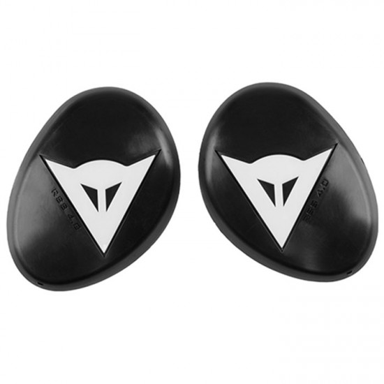 Dainese Knee Slider RSS 4.0 622 N Black White Replacement Insert Clothing Accessories - SKU 917/1876221622N