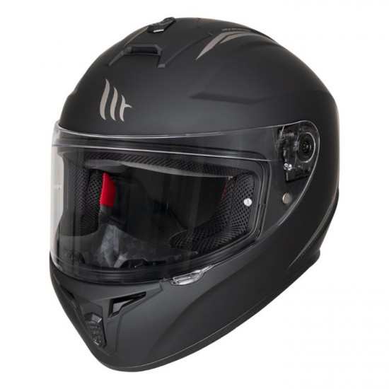 MT Draken Matt Black Motorcycle Helmet £59.99 Full Face Helmets - SKU M13410000133 from RaceLeathers Motorcycle Clothing