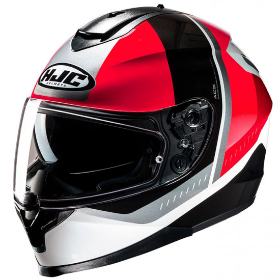 HJC C70N Alia Red Full Face Helmets - SKU C70NAR2XL from RaceLeathers Motorcycle Clothing