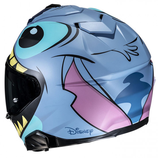 HJC I71 Stitch Disney MC2SF Blue Full Face Helmets - SKU I71SDL from RaceLeathers Motorcycle Clothing