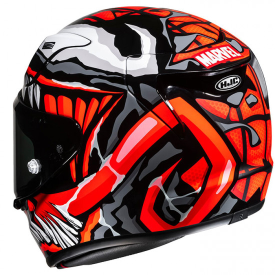 HJC RPHA 12 Maximized Venom Marvel MC1SF Full Face Helmets - SKU RP12MVM2XL from RaceLeathers Motorcycle Clothing