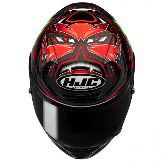 HJC RPHA 12 Quartararo Replica MC1 Full Face Helmets - SKU RP12QR2XL from RaceLeathers Motorcycle Clothing