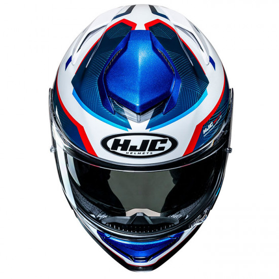 HJC RPHA 71 Ellon MC21 White Red Blue Full Face Helmets - SKU R71EW2XL from RaceLeathers Motorcycle Clothing