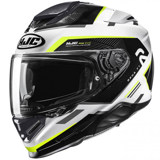 HJC RPHA 71 Ellon MC3H Yellow Full Face Helmets - SKU R71EY2XL from RaceLeathers Motorcycle Clothing