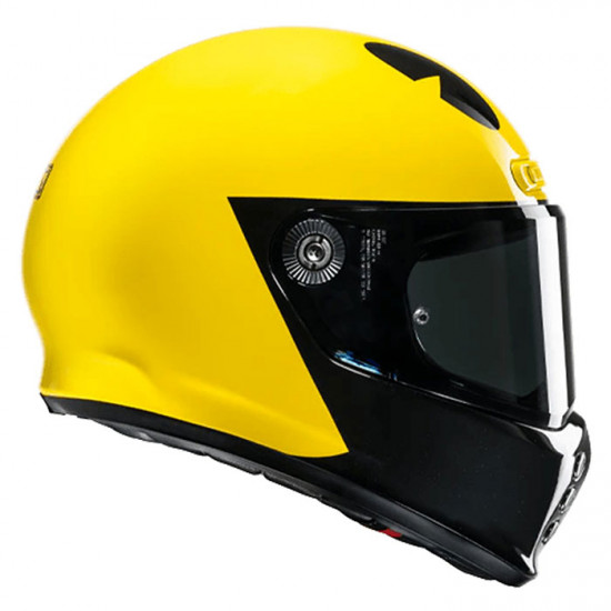 HJC V10 Pac-Man Bandai Namco MC3 Yellow Full Face Helmets - SKU V10PBN2XL from RaceLeathers Motorcycle Clothing