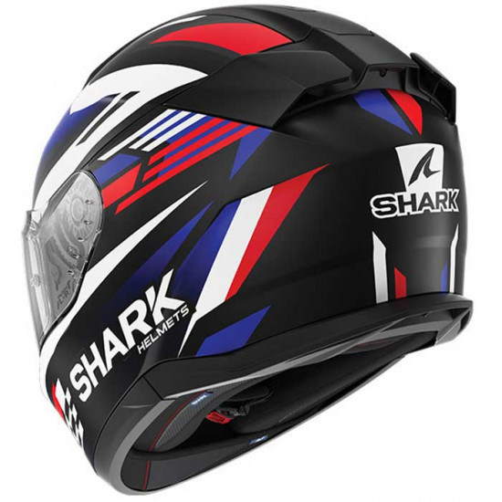 Shark D-Skwal 3 Firstlap Matt KBR Full Face Helmets - SKU 210/HE0919E/KBR1 from RaceLeathers Motorcycle Clothing