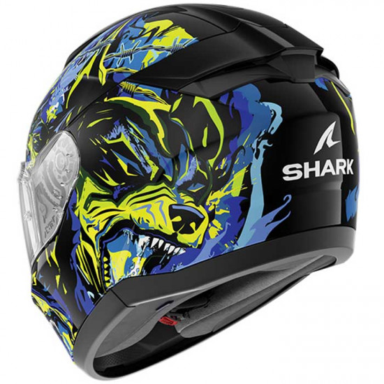 Shark Ridill 2 Raging Beast KBG Full Face Helmets - SKU 210/HE1118E/KBG1 from RaceLeathers Motorcycle Clothing