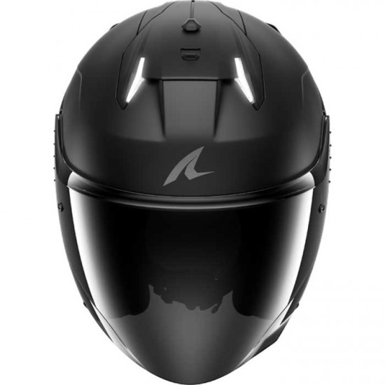 Shark Skwal i3 Jet Dark Shadow Matt Black Open Face Helmets - SKU 235/HE3503E/KMA1 from RaceLeathers Motorcycle Clothing