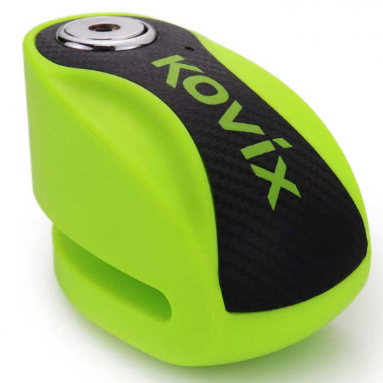 Kovix KNN6CB Disc Lock 6mm Fluo Green Security - SKU KOVKNN6CBFG from RaceLeathers Motorcycle Clothing