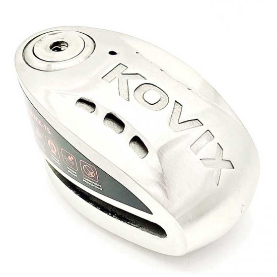 Kovix KNX Alarmed Disc Lock 12mm Stainless Steel