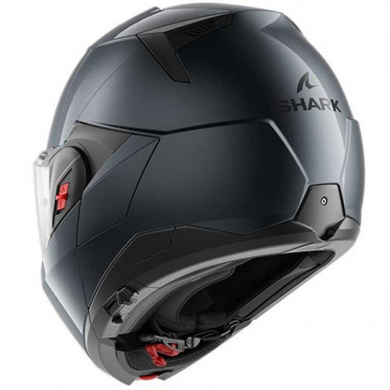 Shark OXO Dark Anthracite Flip Front Motorcycle Helmets - SKU 235/HE8700E/A051 from RaceLeathers Motorcycle Clothing