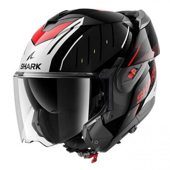 Shark OXO Rydger KSR Flip Front Motorcycle Helmets - SKU 235/HE8712E/KSR1 from RaceLeathers Motorcycle Clothing