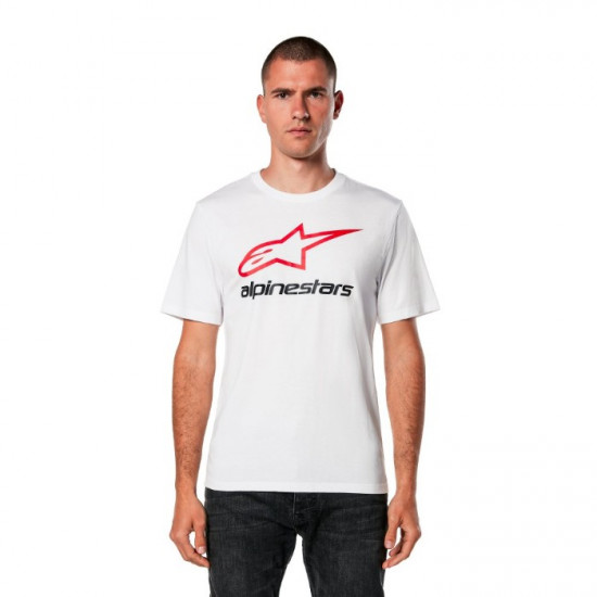 Alpinestars Always 2.0 CSF Tee - White Red Black