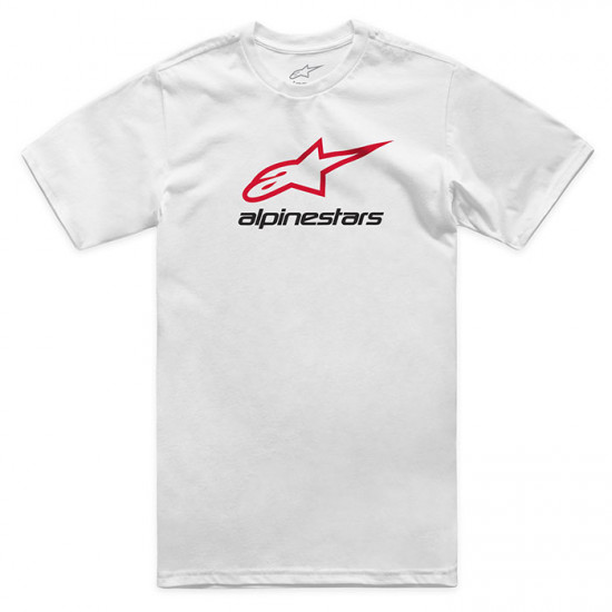 Alpinestars Always 2.0 CSF Tee - White Red Black Casual Wear - SKU 1214731062312XL from RaceLeathers Motorcycle Clothing